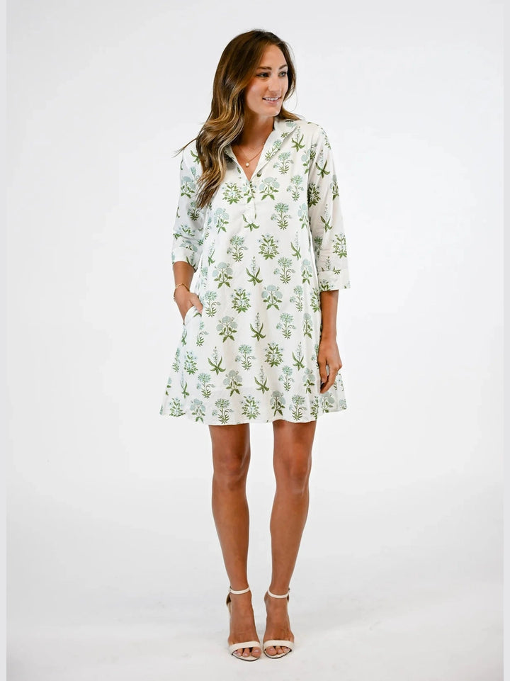 Victoria Dunn Sully Mandarin Dress - Wildflower