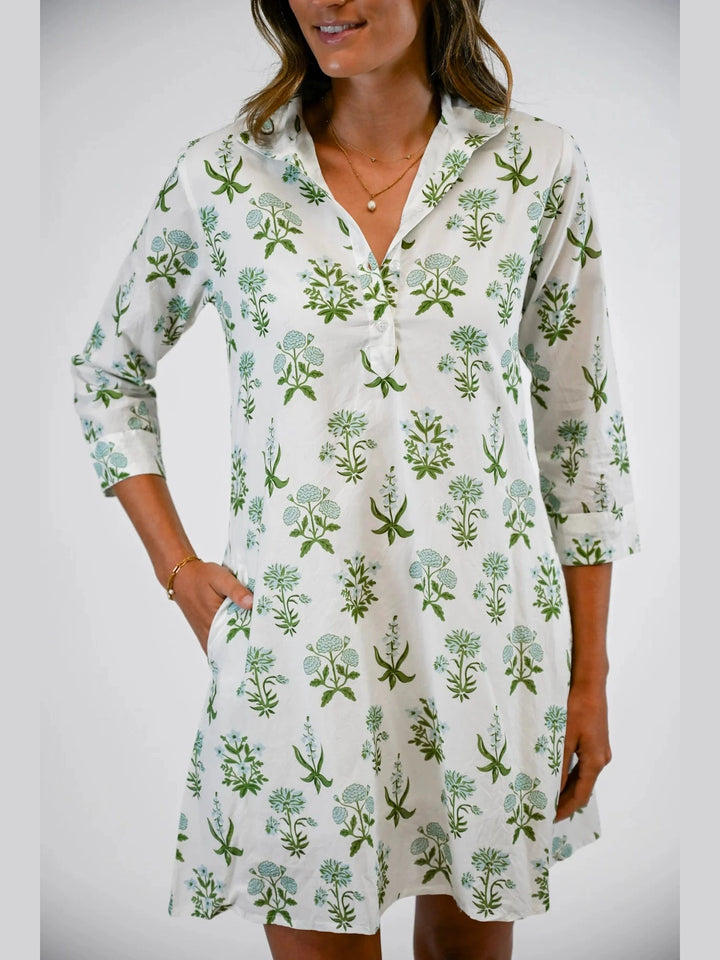 Victoria Dunn Sully Mandarin Dress - Wildflower