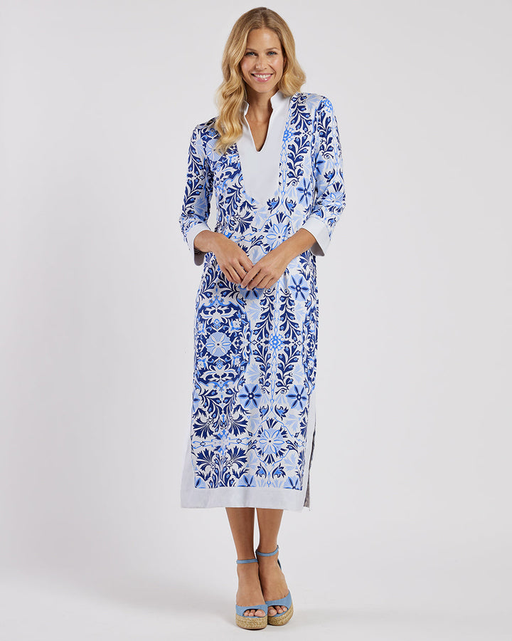 Jude Connally Katie Dress- French Tile White