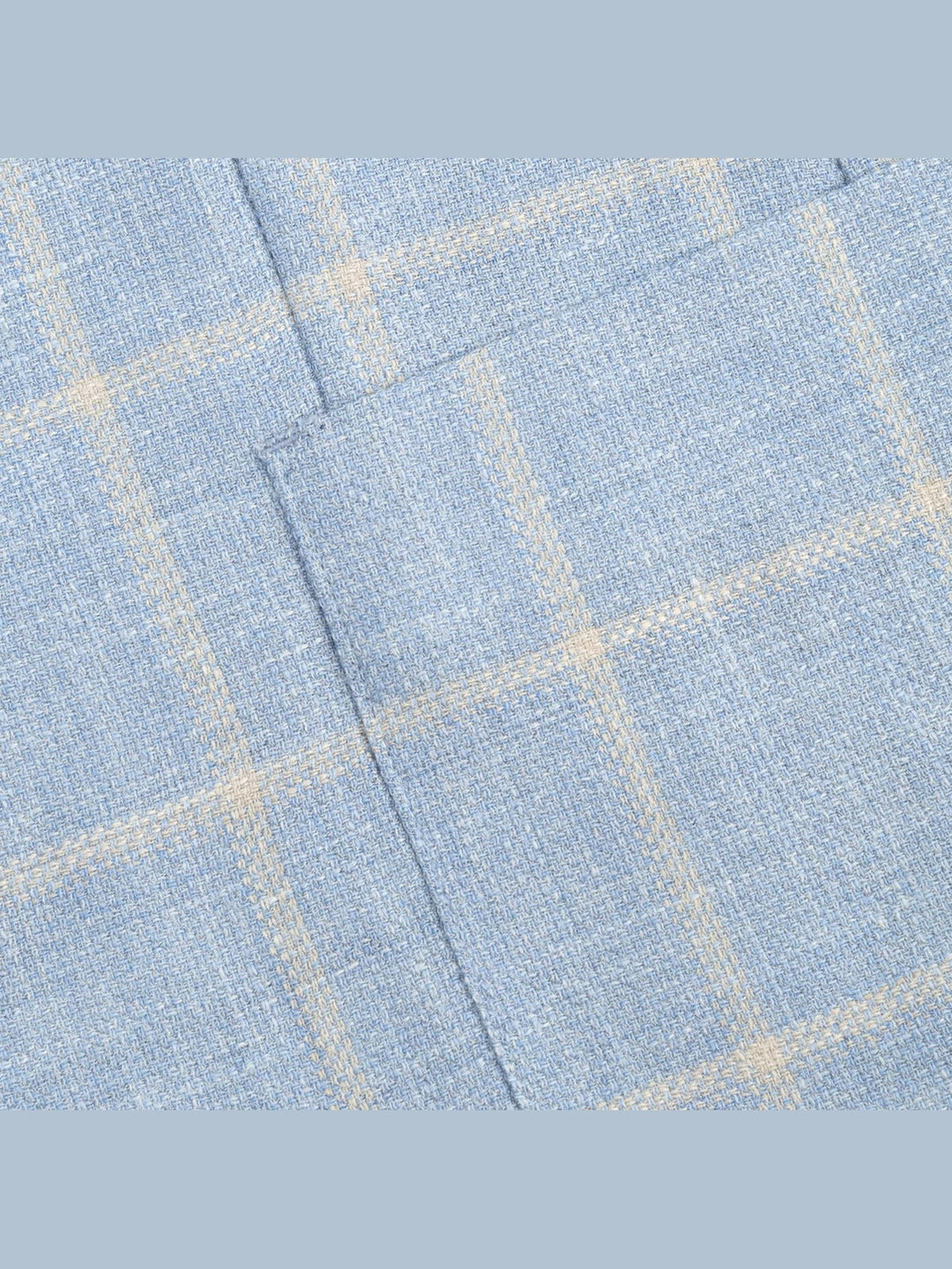 Genteal Windowpane Sport Coat- Heritage Blue