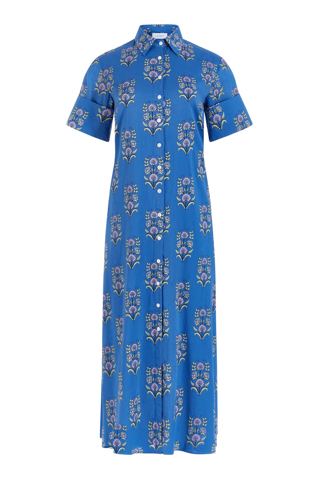 Livro Gibbons Dress - Cornflower Mughal