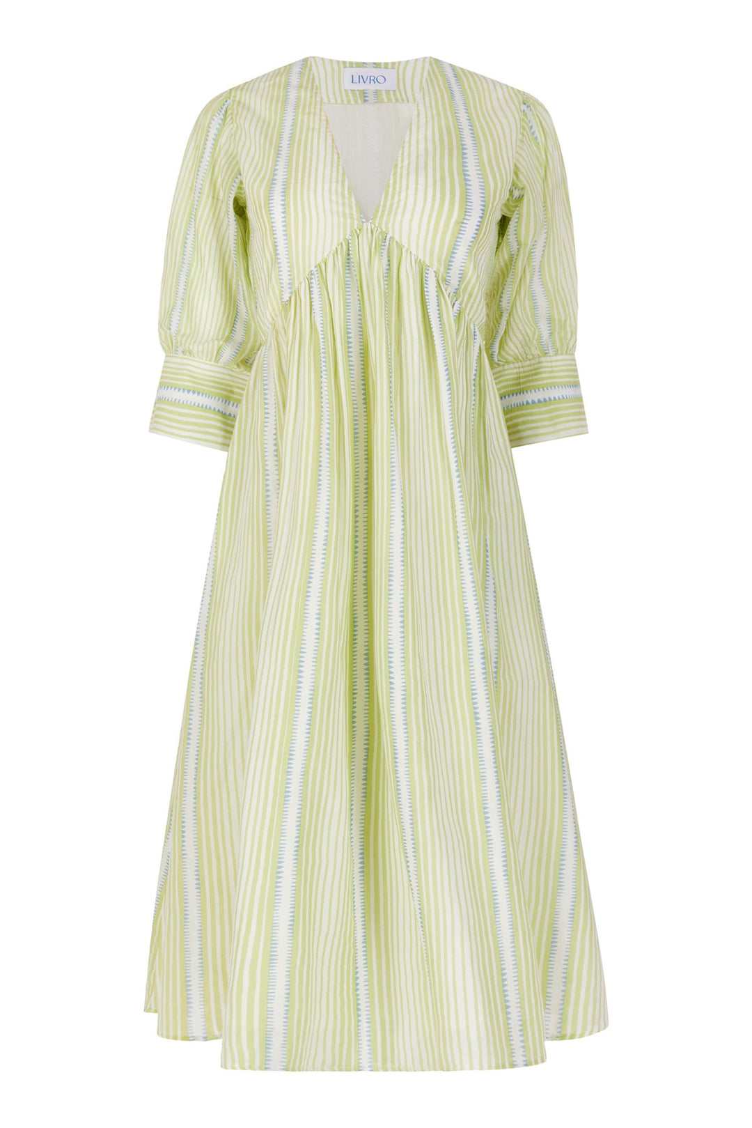 Livro Ingrid Dress - Monaco Stripes