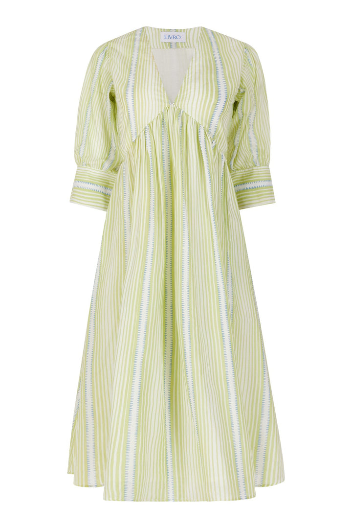 Livro Ingrid Dress - Monaco Stripes