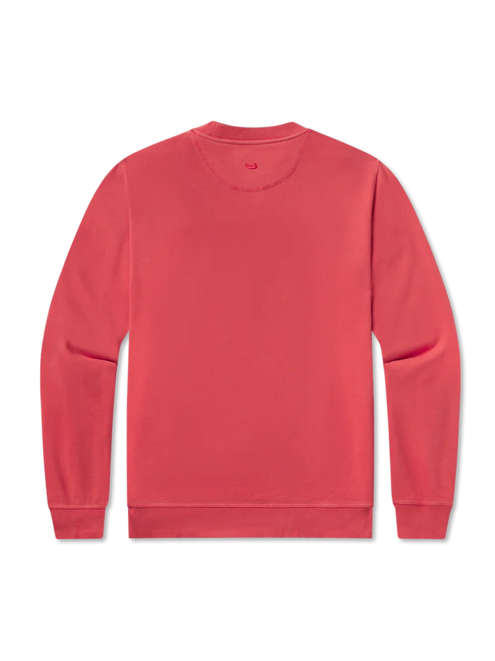 Southern Marsh SEAWASH Sweatshirt - American Flag - Washed Red