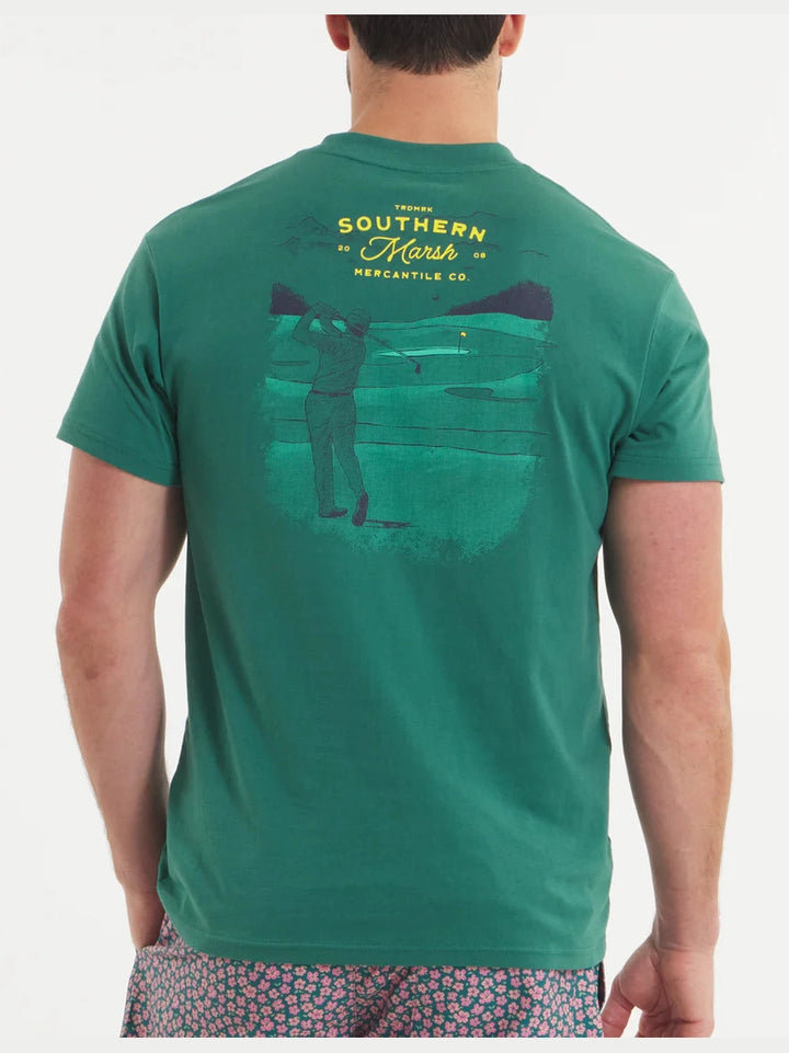 Southern Marsh Pin High Tee - Champions Green