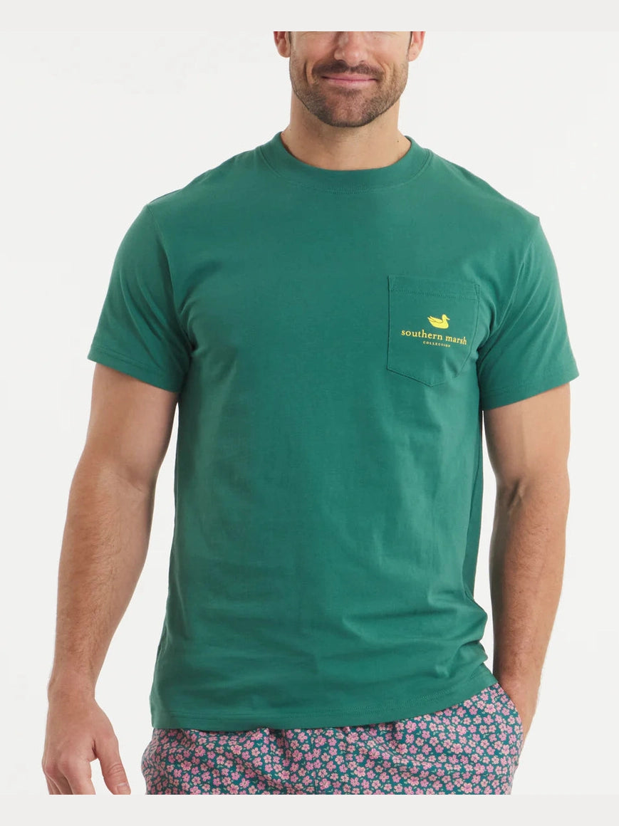 Southern Marsh Pin High Tee - Champions Green