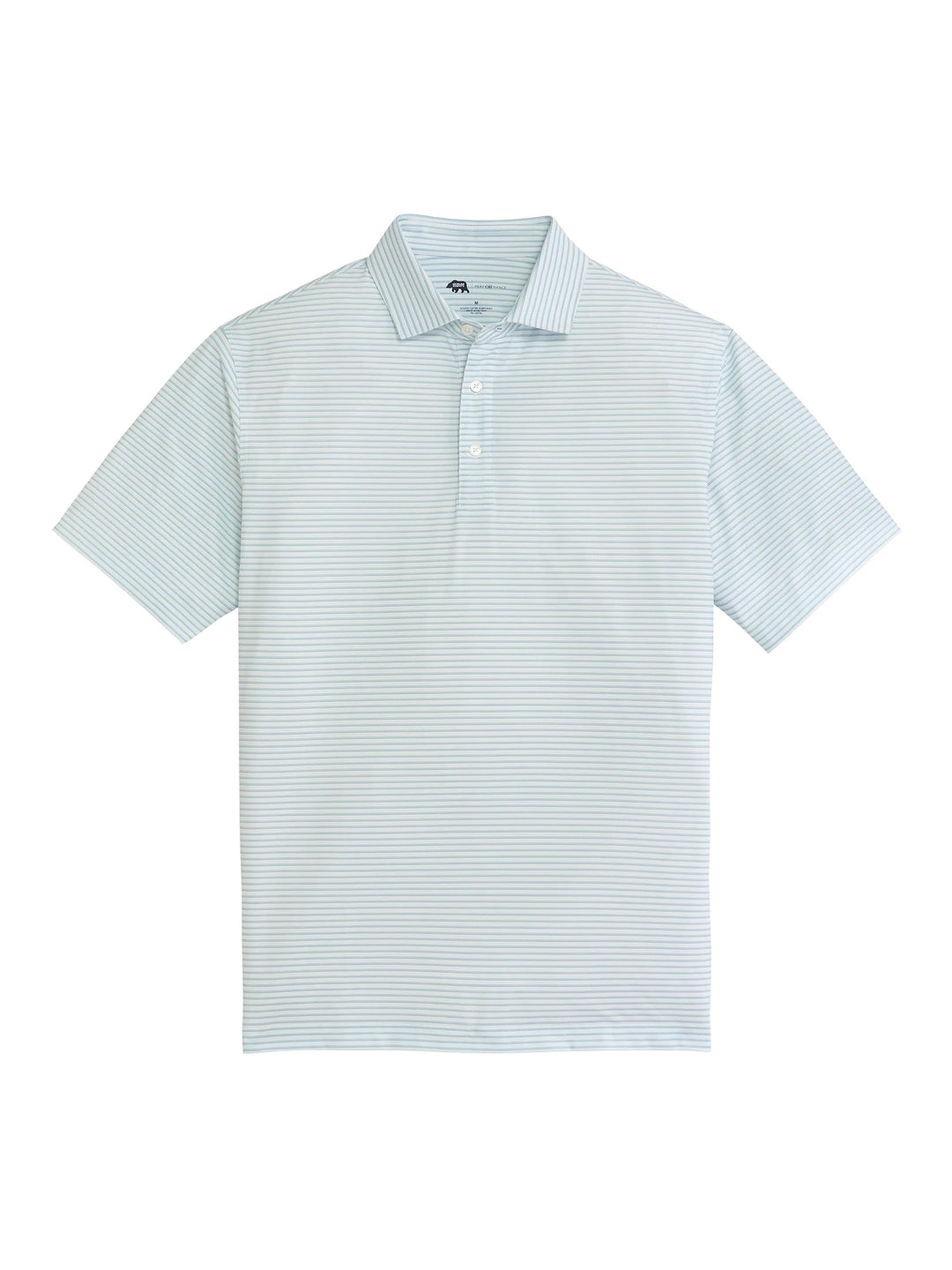 Onward Reserve Scout Stripe Performance Polo - Dutch Canal