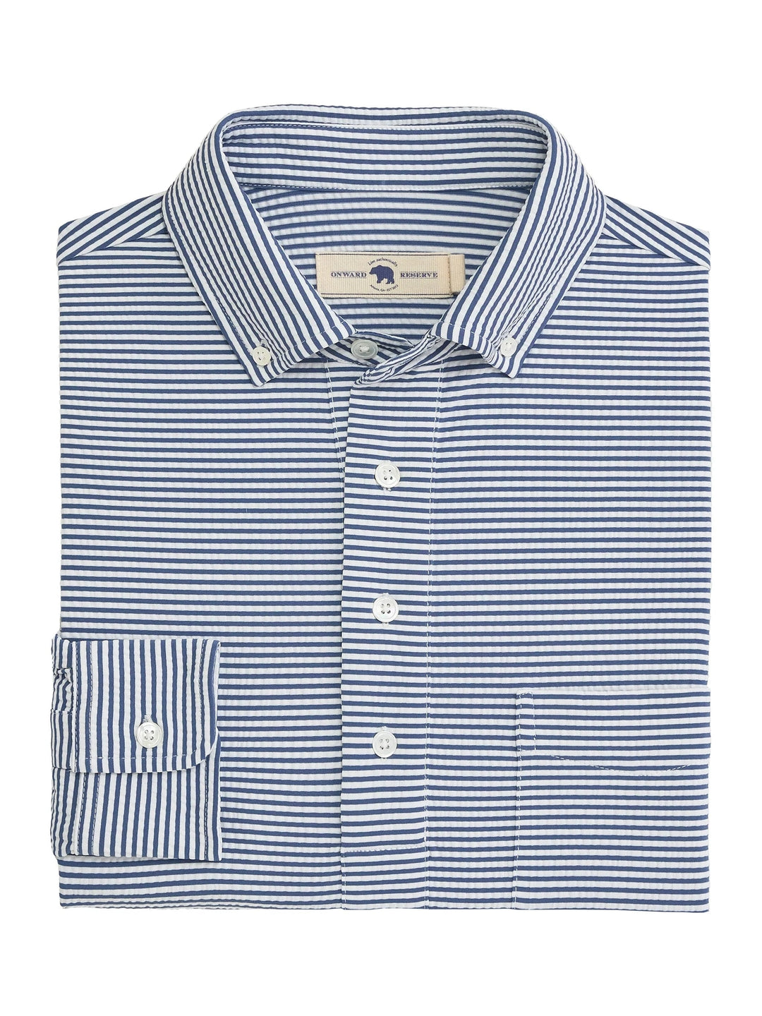 Onward Reserve Drift Long Sleeve Shirt - Naval Academy