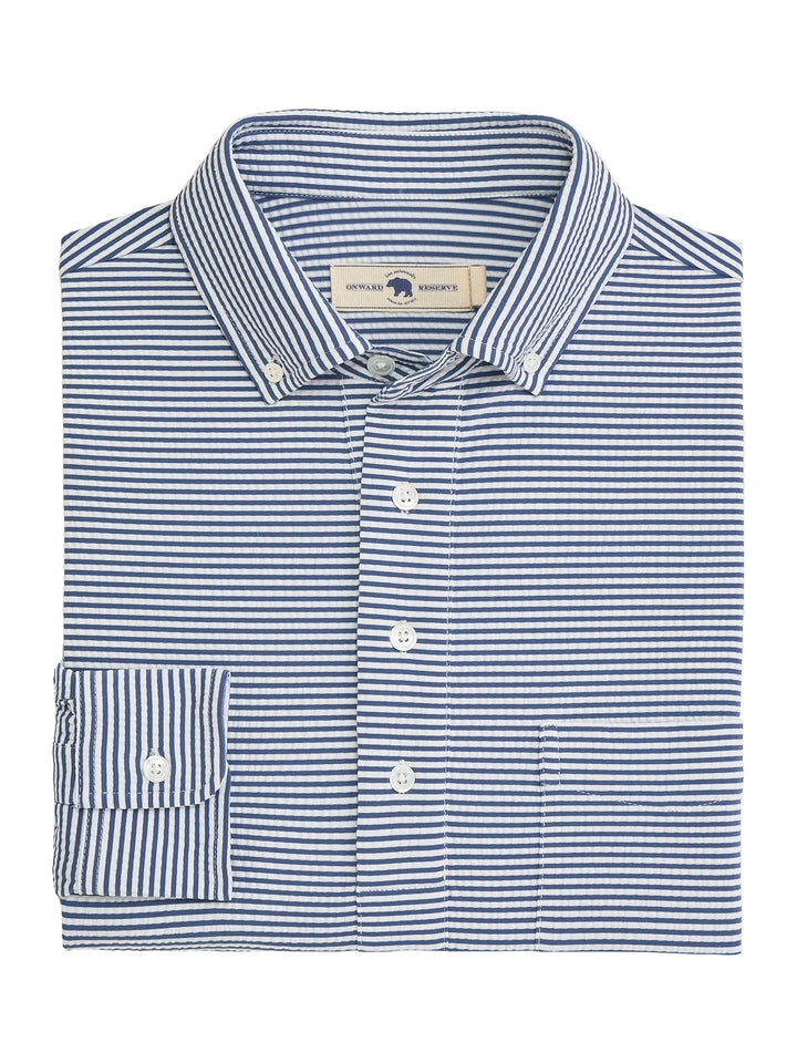 Onward Reserve Drift Long Sleeve Shirt - Naval Academy