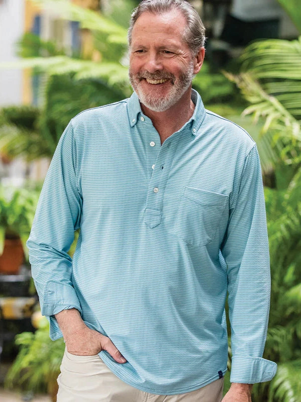 Onward Reserve Featherweight Drift Long Sleeve Shirt - Surf