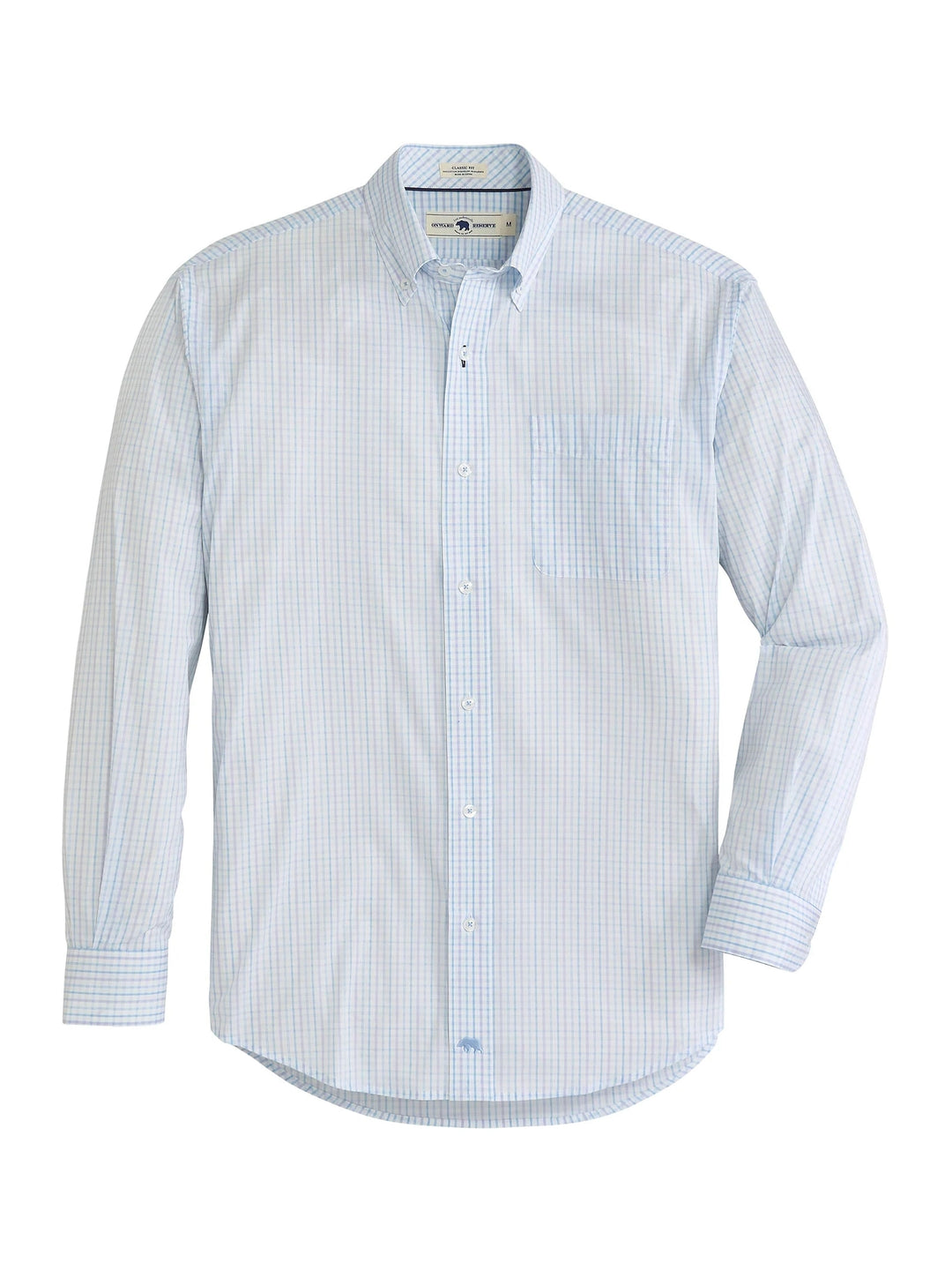 Onward Reserve Grayton Classic Fit Quad Shirt - Iris