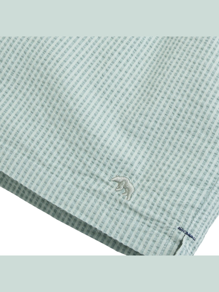 Onward Reserve Coastal Seersucker Swim Trunk - Surf