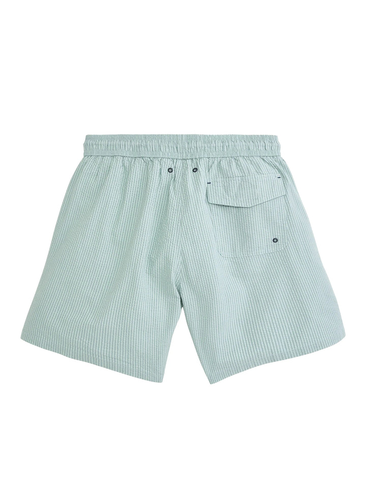 Onward Reserve Coastal Seersucker Swim Trunk - Surf