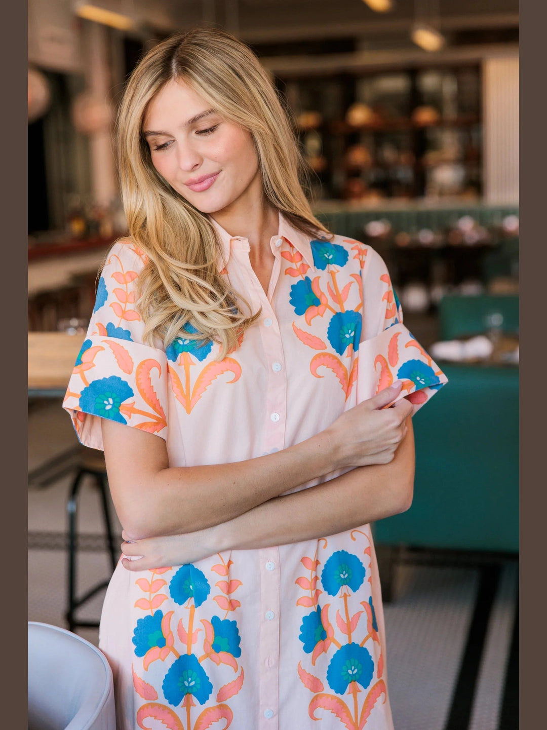 Gibbons Dress - Pink Sands