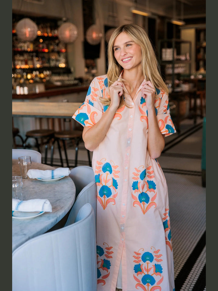 Gibbons Dress - Pink Sands