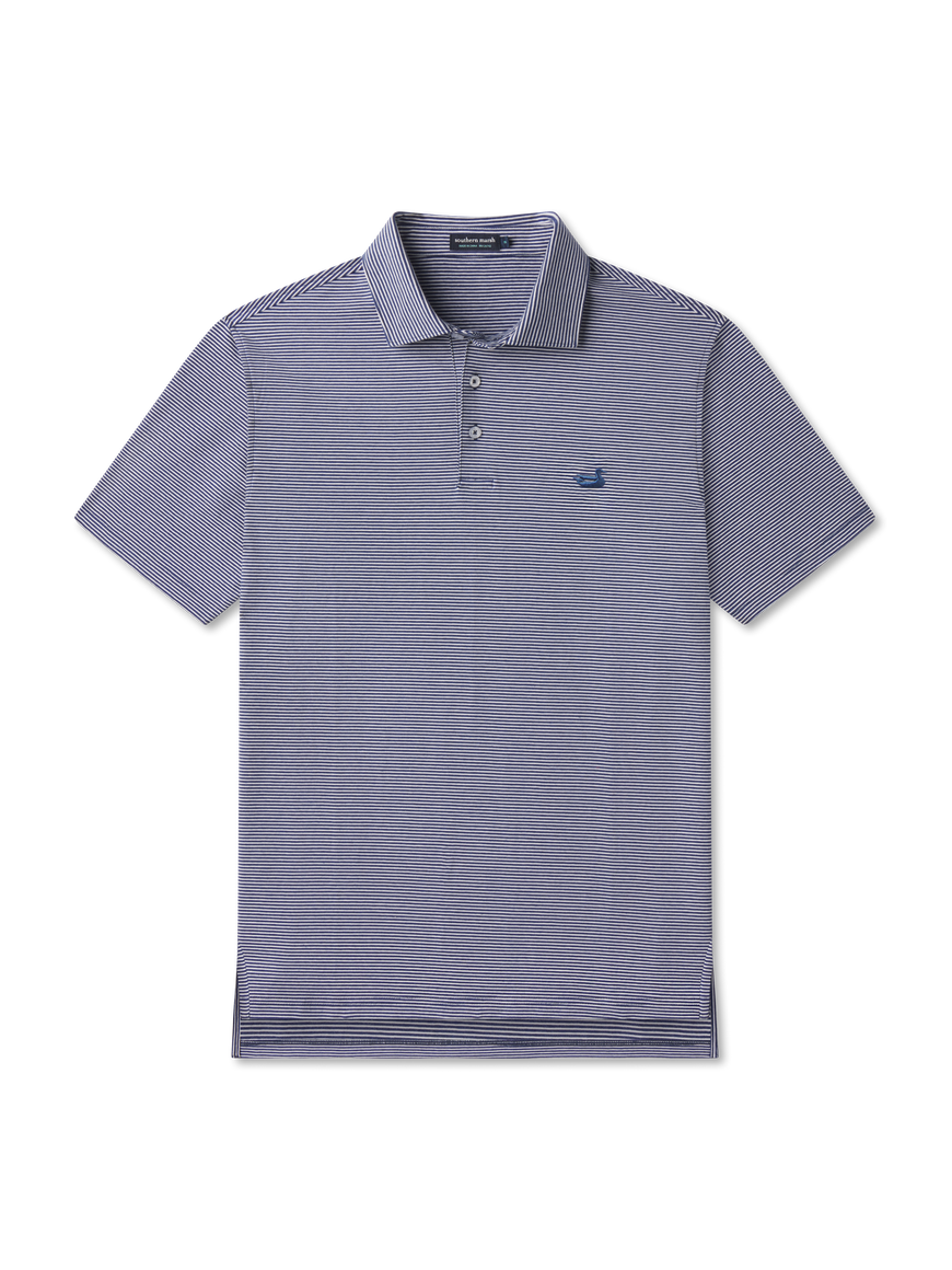 Amagansett Relaxed Polo - Navy Stripe