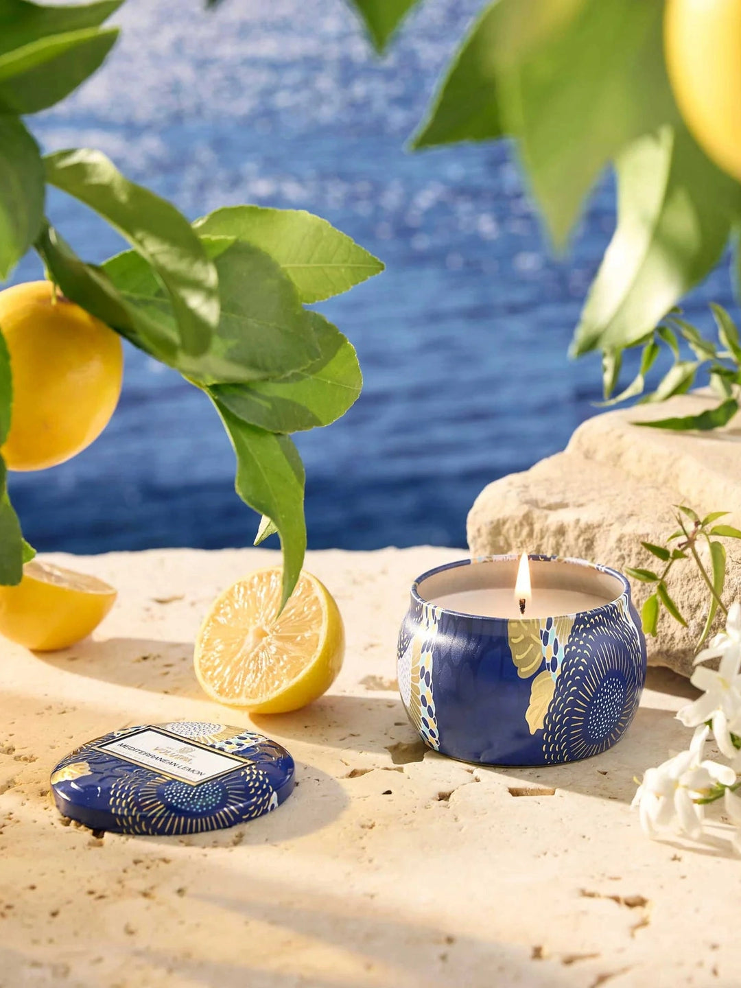 Voluspa Mini Tin Candle - Mediterranean Lemon