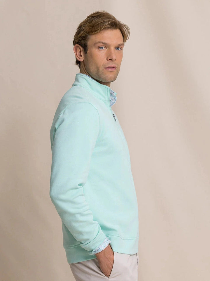 Southern Tide Sandy Cove Pique Quarter Zip