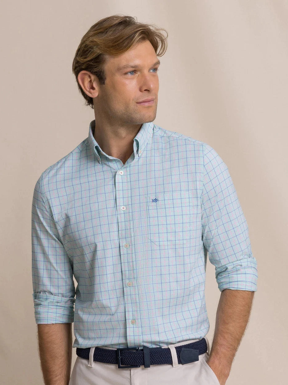 Southern Tide Edisto Island Coastal Breeze Sport Shirt - Gulf Shores