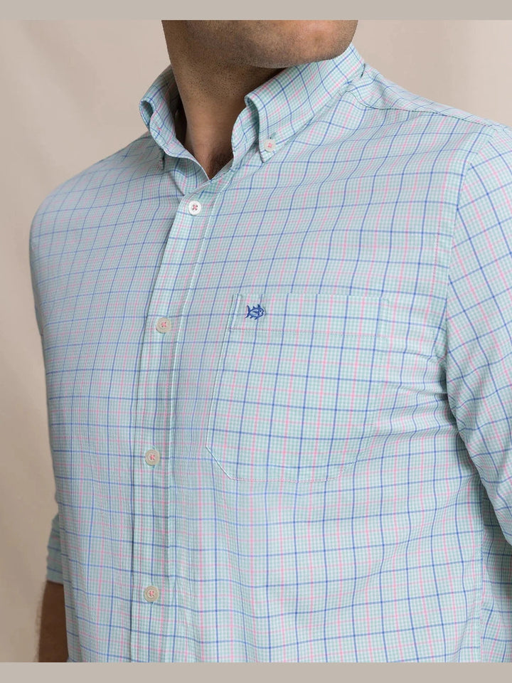 Southern Tide Edisto Island Coastal Breeze Sport Shirt - Gulf Shores
