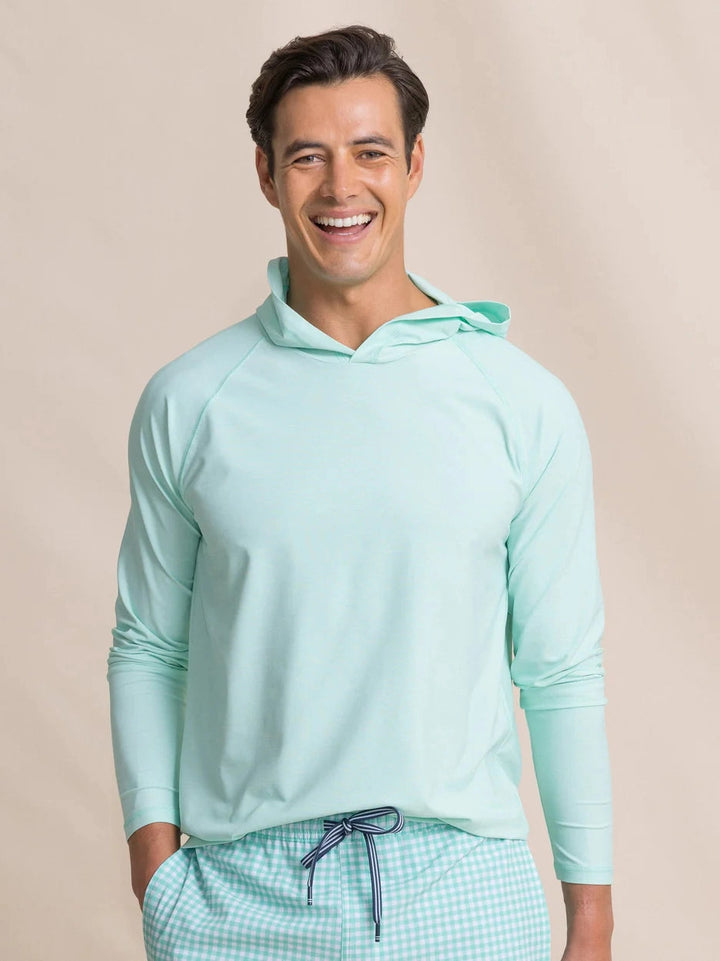 Southern Tide LS Coastal Breeze Performance Hoodie - Gulf Shores