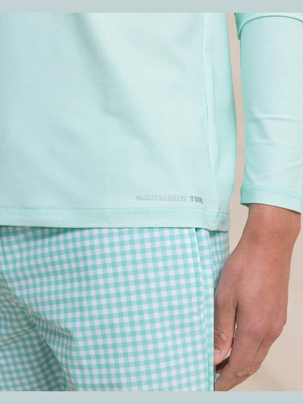 Southern Tide LS Coastal Breeze Performance Hoodie - Gulf Shores