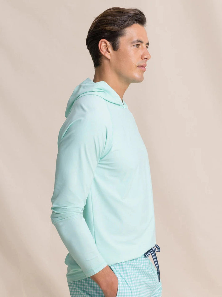 Southern Tide LS Coastal Breeze Performance Hoodie - Gulf Shores