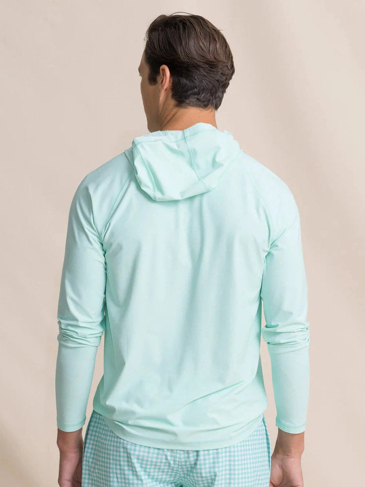 Southern Tide LS Coastal Breeze Performance Hoodie - Gulf Shores