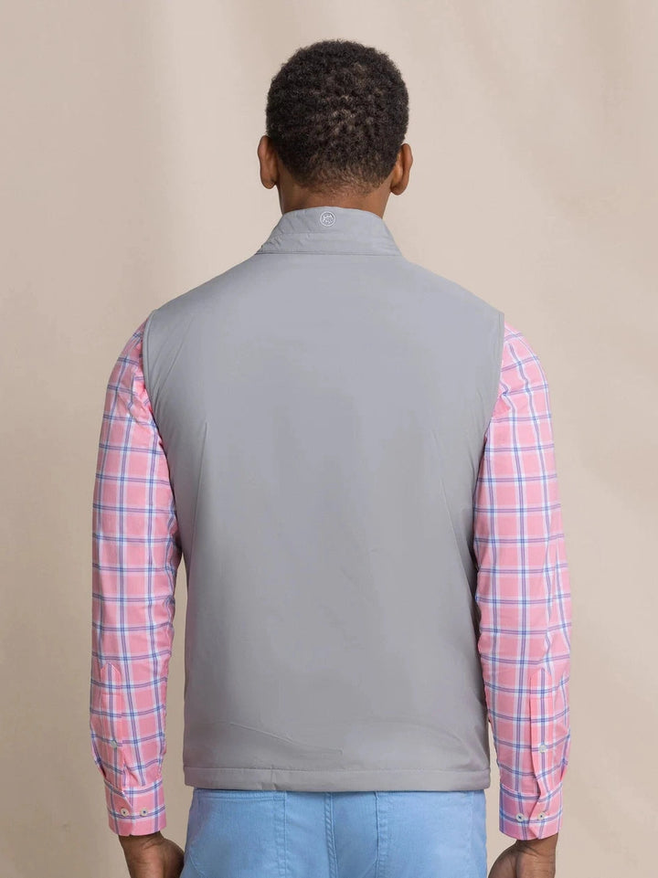 Southern Tide Harbor Reversible Vest - Steel