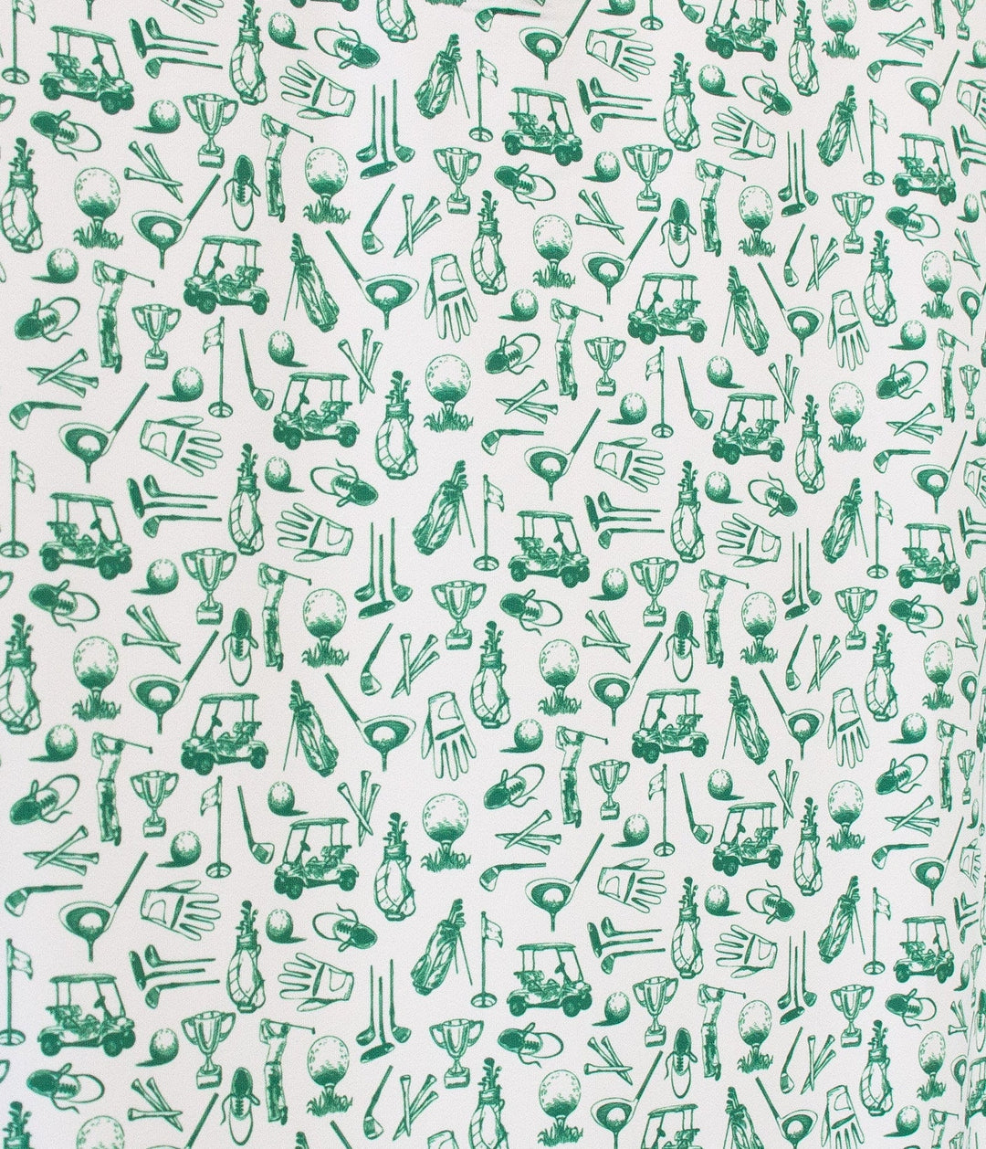Southern Shirt Tapped In Printed Polo- Meadow