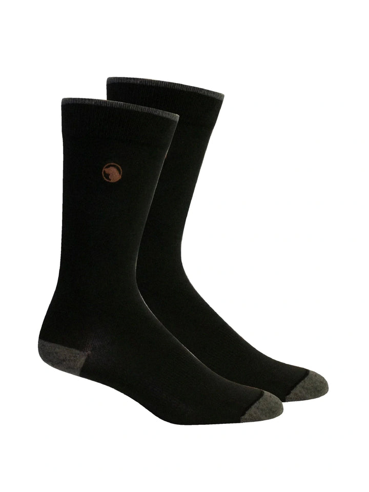 Everyday Basic Embroidered Crew Sock