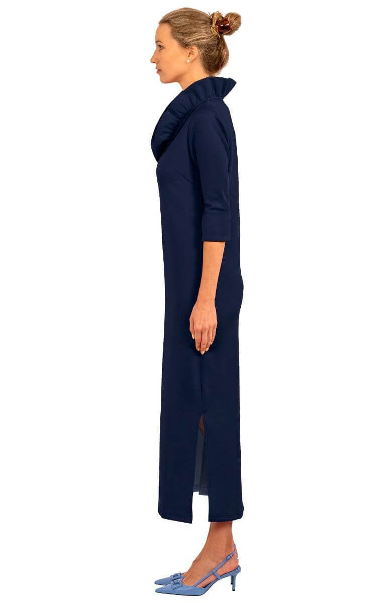 Ruffneck Maxi Dress- 2 Colors