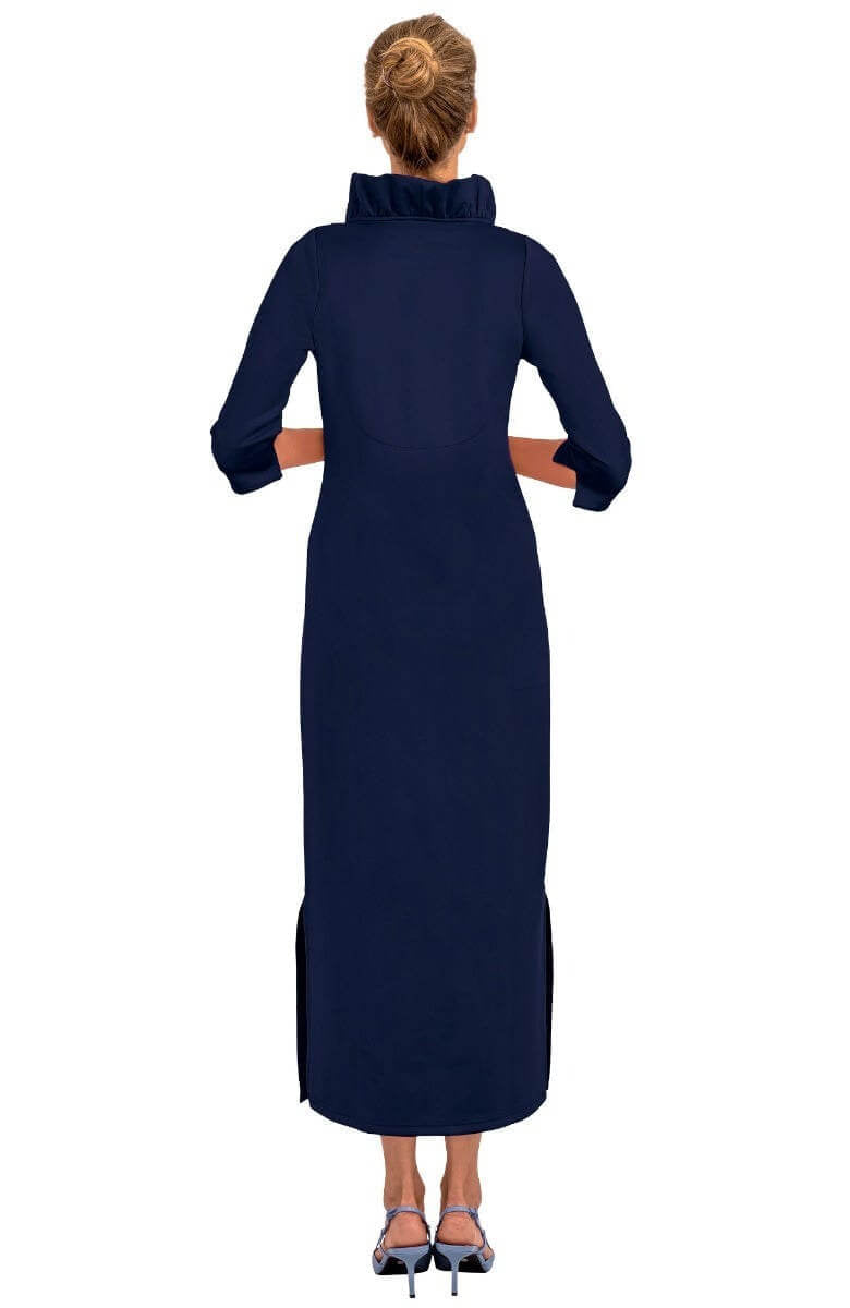 Ruffneck Maxi Dress- 2 Colors