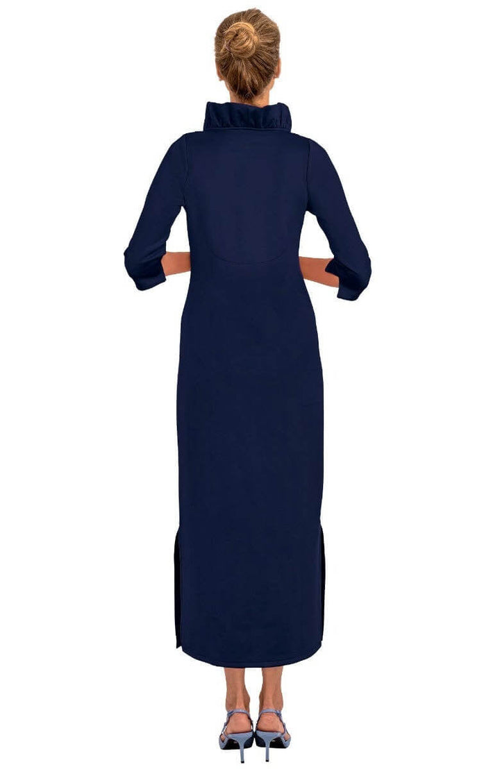 Ruffneck Maxi Dress- 2 Colors