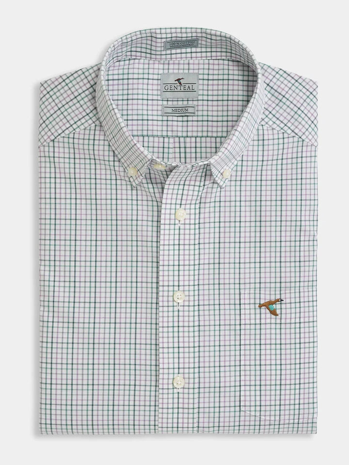 Brewster Cotton Sport Shirt - Lavender