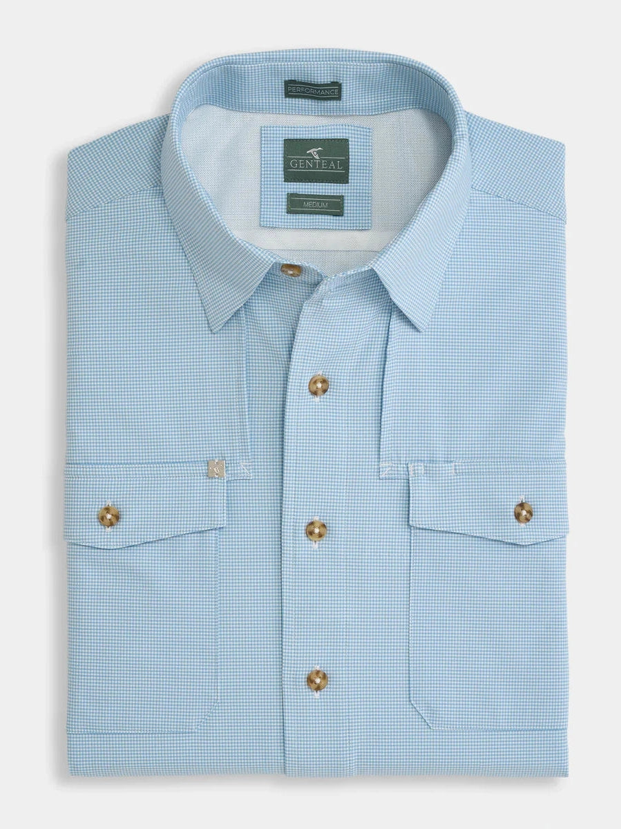 Dean Vented Shirt - Sky Blue