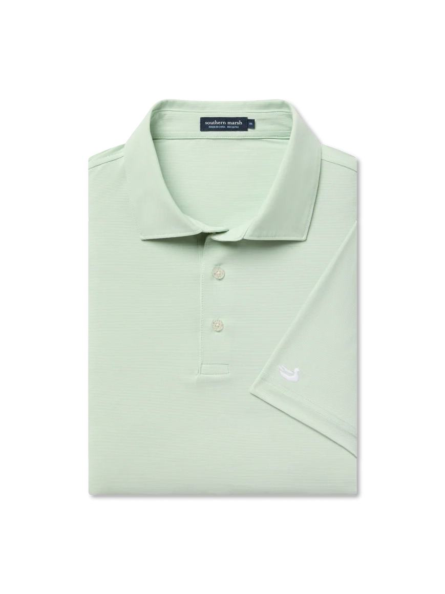Santa Clara Performance Polo - Honeydew