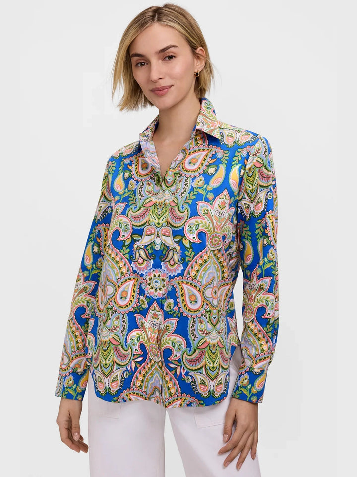 Meghan Garden Paisley L/S Shirt