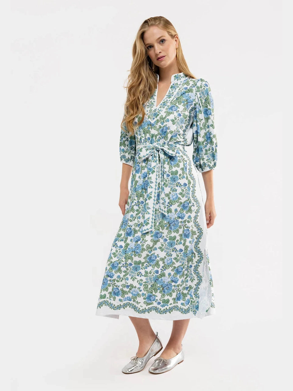 Brooks Dress - Cotswolds Scallop