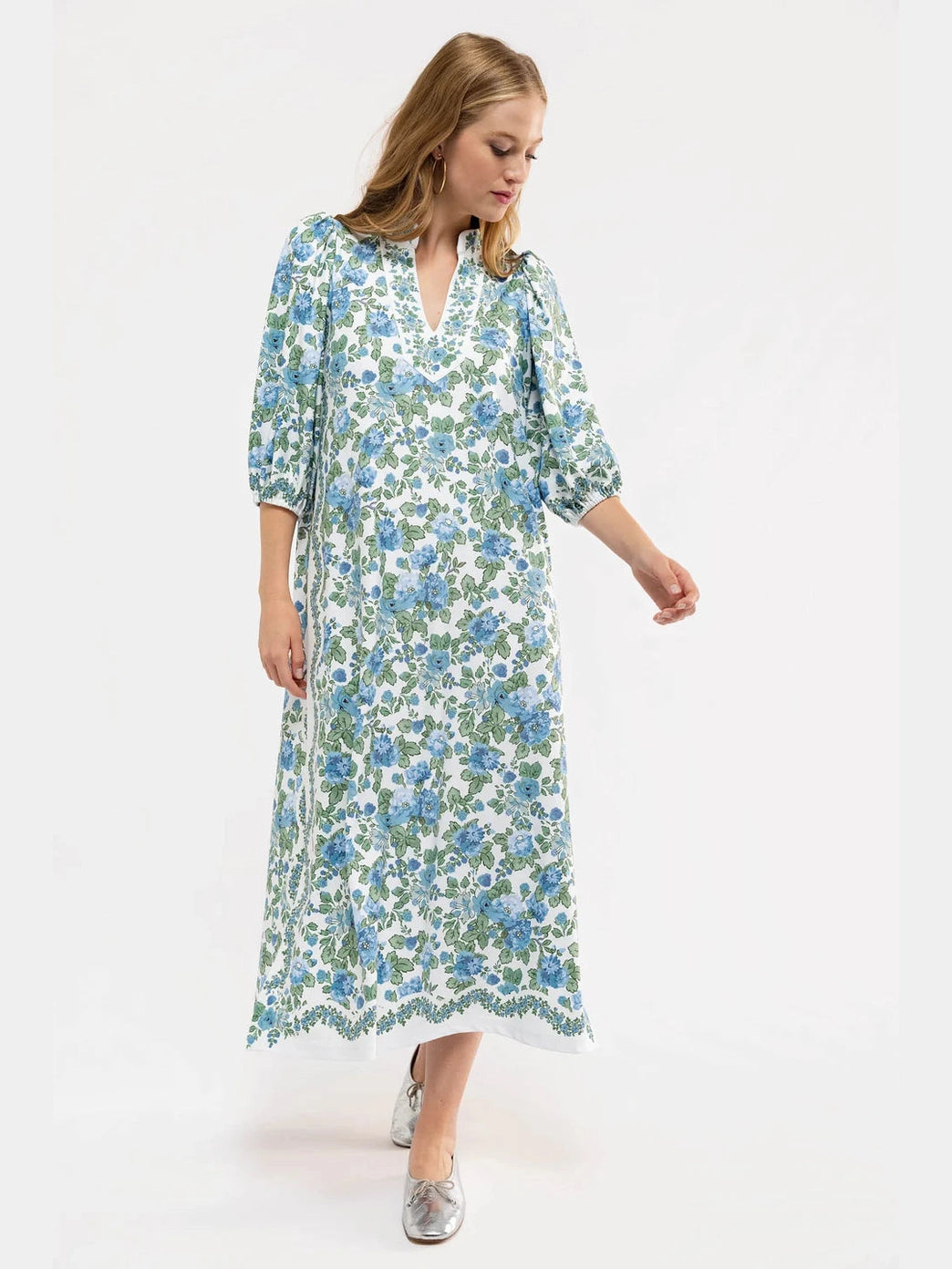 Brooks Dress - Cotswolds Scallop