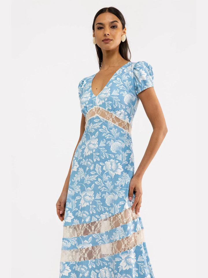 Octavia Dress - Saltwater Pearl