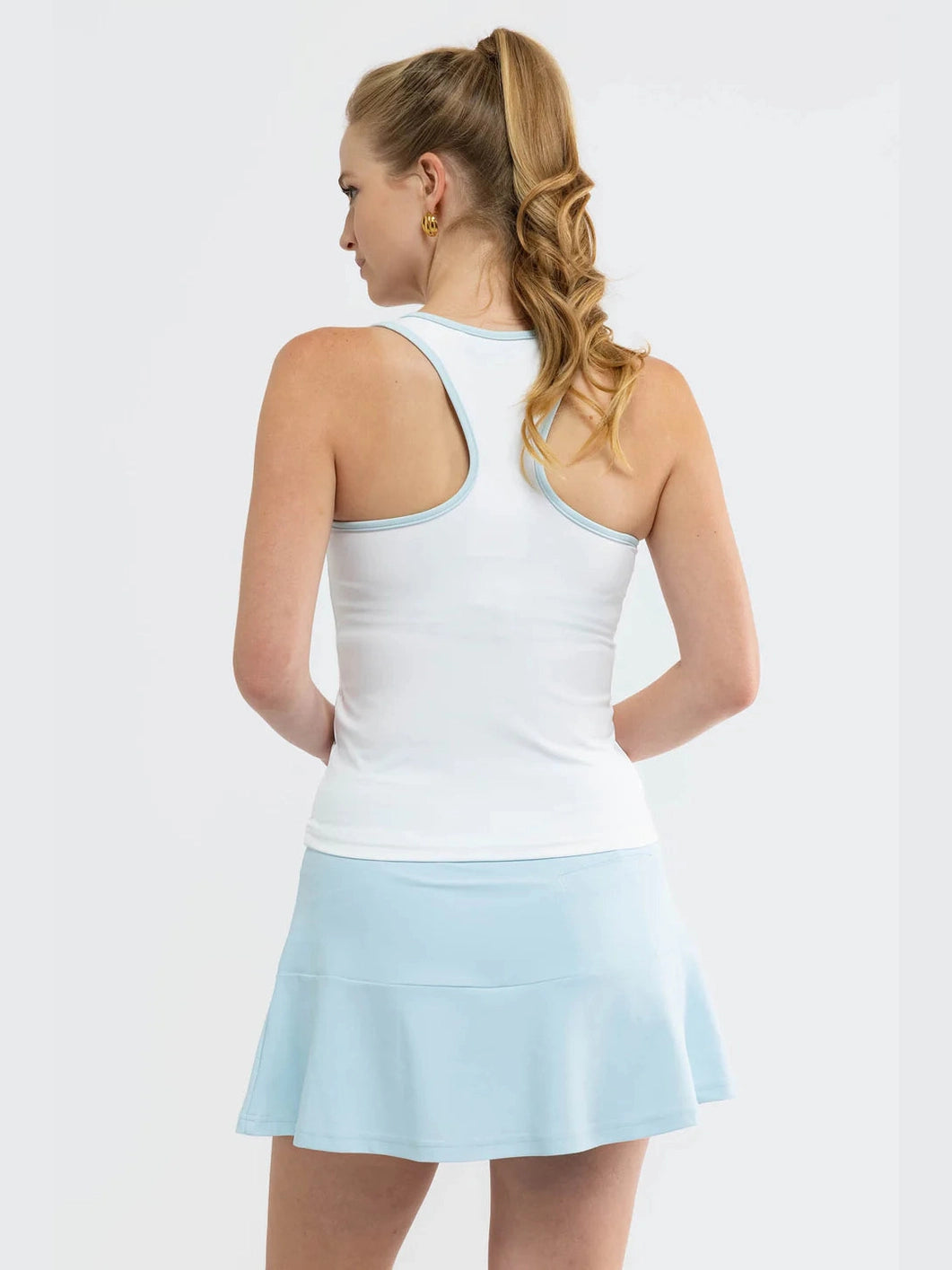 Mae Tank - White/Seasalt