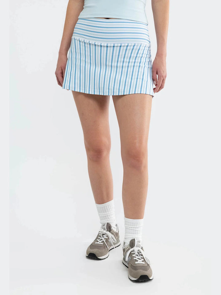 Anne Skort - Seaside Stripe