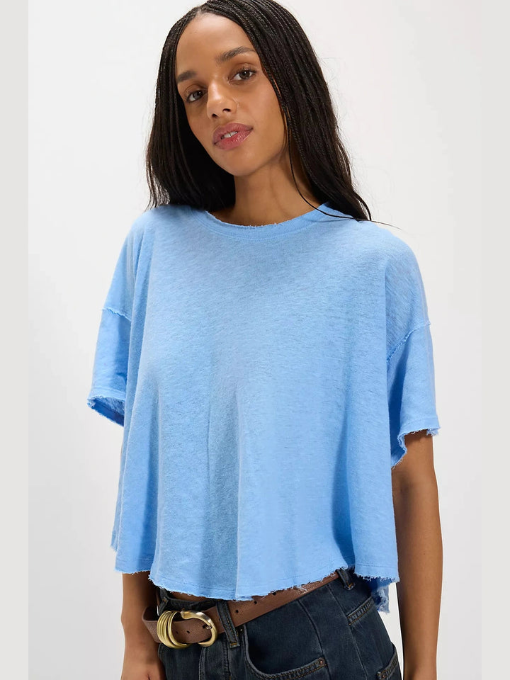 Elsie Swing Tee - Blissful Blue