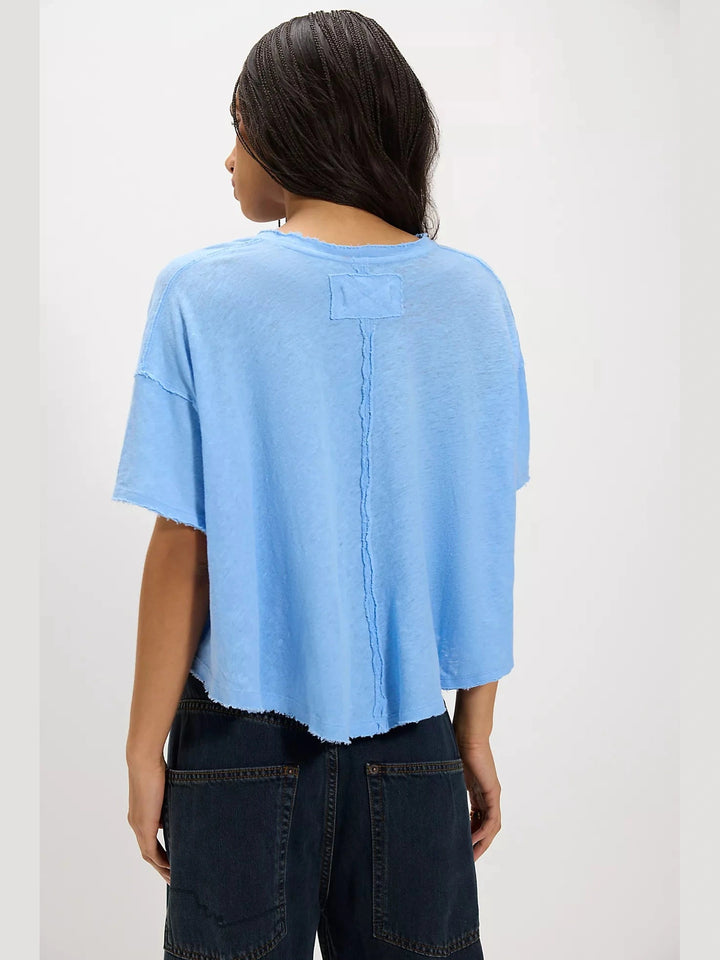 Elsie Swing Tee - Blissful Blue