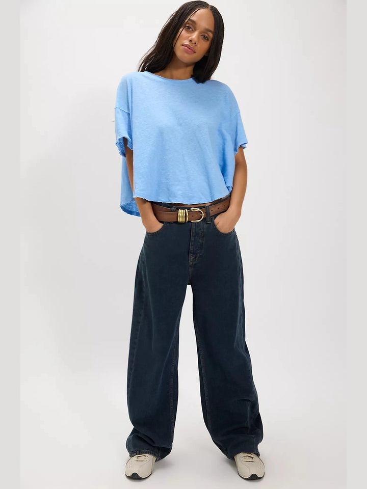 Elsie Swing Tee - Blissful Blue
