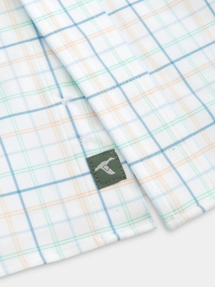Hollows Performance Sport Shirt - Nantucket Breeze Plaid