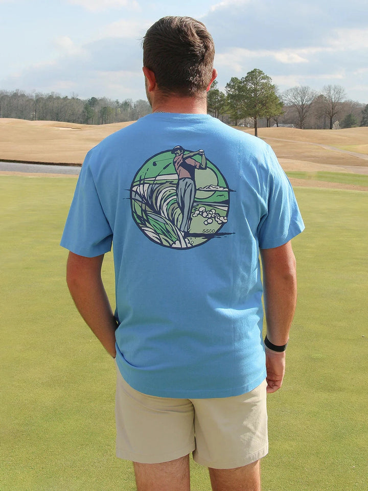 Full Swing Tee - Azure