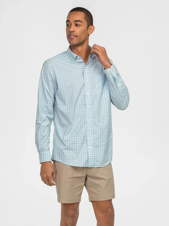 Miramar Plaid LS - Barbados