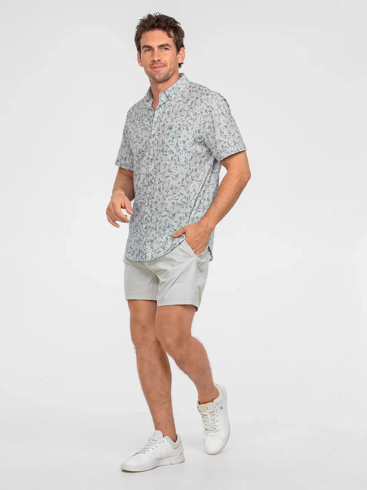 Hooked On Camo Baja Shirt SS